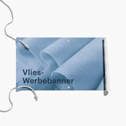 Vlies-Werbebanner