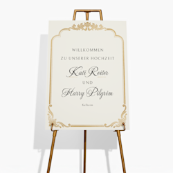 Hochzeitsschilder