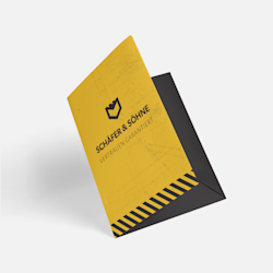 Mappen mit Lasche
