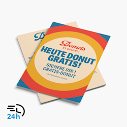 Flyer mit Lieferung am nächsten Tag