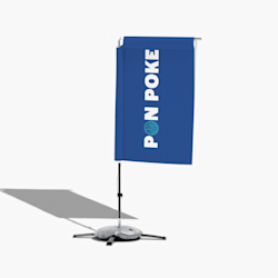 Rechteckige Beachflags
