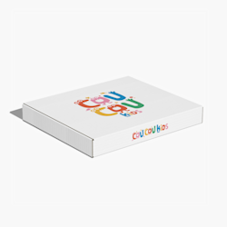 Logo Flat Shipping Boxes