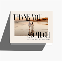 Custom Thank You Cards