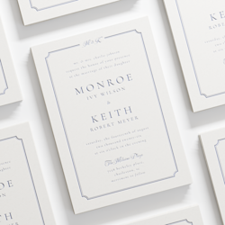 Letterpress Wedding Invitations