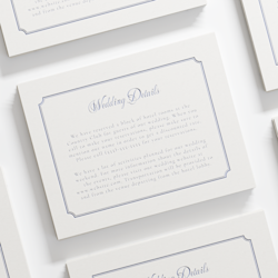 Letterpress Details Cards