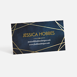 Metallic Business Cards