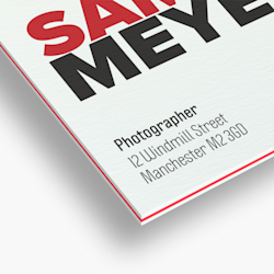 Triple Layer Business Cards