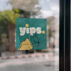 Perforated Window Stickers