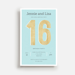 Teen Birthday Invitations
