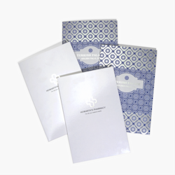 Foil Accent Presentation Folders