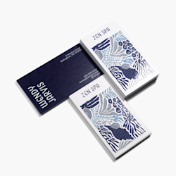 Embossed Gloss Business Cards