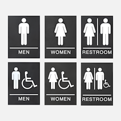 Restroom Signs