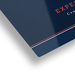 Tarjetas de visita con acabado brillante