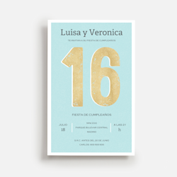 Invitaciones de cumpleaños para adolescentes