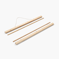 Colgadores de madera para póster
