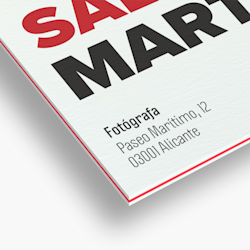 Tarjetas de visita multicapa