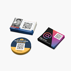 Pegatinas con código QR
