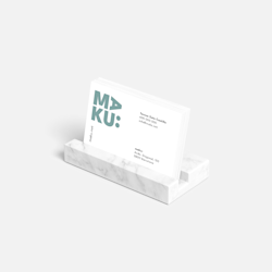 Tarjeteros personalizados de mármol