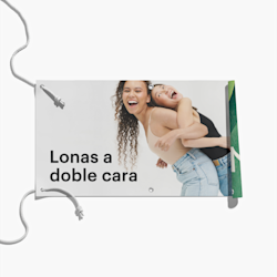 Lonas a doble cara