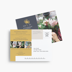 Servicio de envío de postales