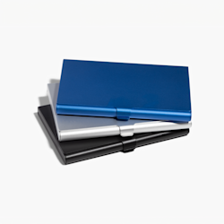 Tarjeteros de aluminio