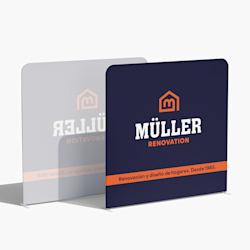 Backings publicitarios de tubo