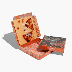 Muestras de cajas postales cuadradas