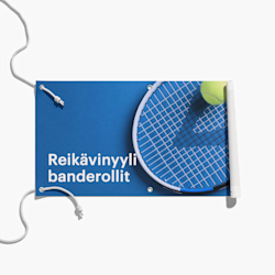 Reikävinyylibanderollit