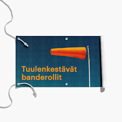 Säänkestävät banderollit