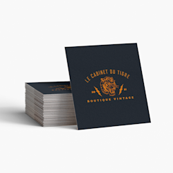 Cartes de visite carrées