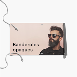 Banderoles opaques