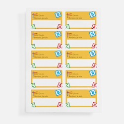 Badges autocollants
