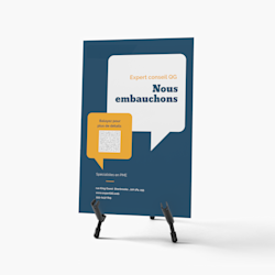 Pancartes sans PVC
