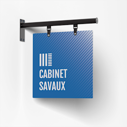 Plaques en drapeau