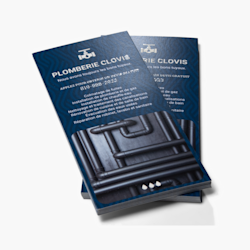 Cartons d’information brillants en relief