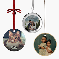 Décorations de Noël personnalisées