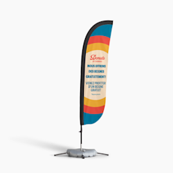 Drapeaux publicitaires