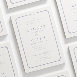 Faire-part de mariage typographiques