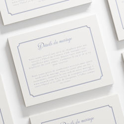 Cartes de détails typographiques