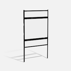 Supports en métal pour pancartes immobilières