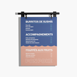 Tableaux de menu