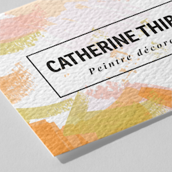 Cartes d'affaires à texture naturelle