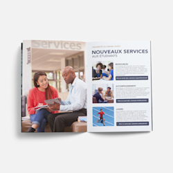 Brochures agrafées