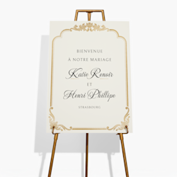Panneaux de bienvenue de mariage