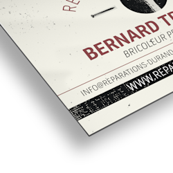 Cartes de visite aimantées