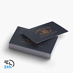 Cartes de visite express 24h