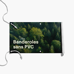 Banderoles sans PVC