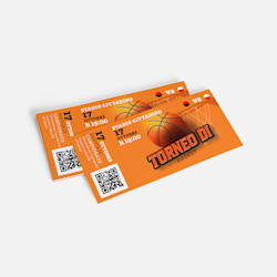 Biglietti d'ingresso personalizzati