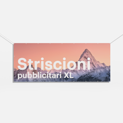 Striscioni pubblicitari XL