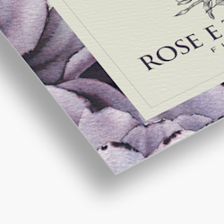 Biglietti da visita in carta naturale